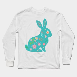 Spring Easter Bunny Long Sleeve T-Shirt